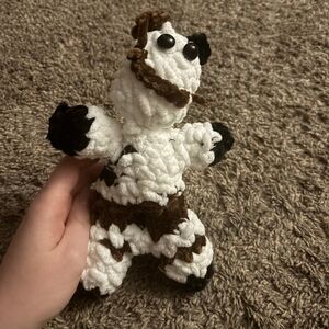 Homemade Adorable Crochet Cow